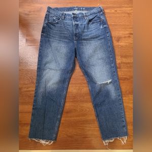 Old Navy Extra high rise straight Jean